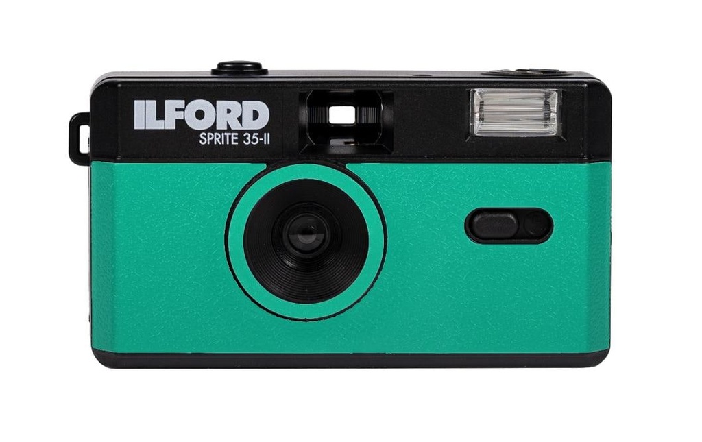 Ilford Caméra analogique Sprite 35-II Green & Black