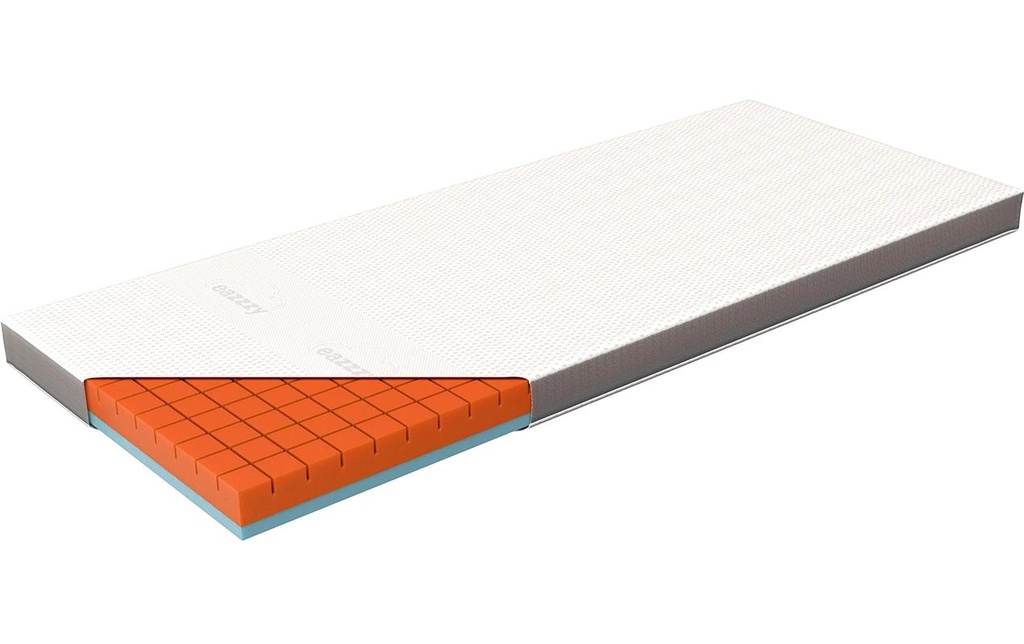 eazzzy Sur-matelas Cube Premium 90 x 200 cm