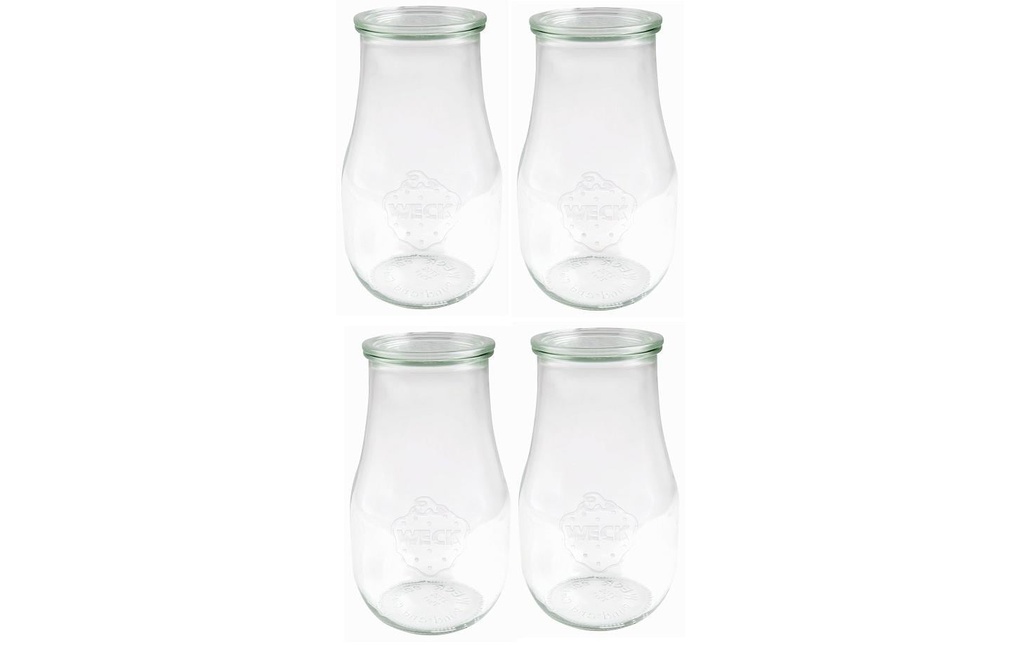 Weck Bocaux à conserves 2500 ml, 4 Pièce/s