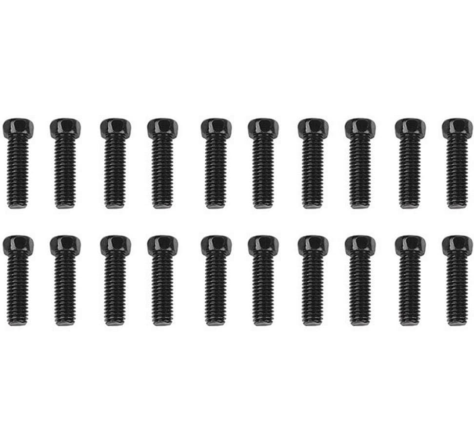 RC4WD Scale Hex Head Bolts M3 x 10 mm noir
