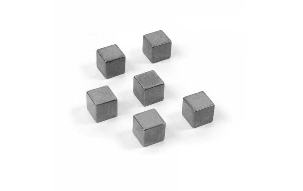Trendform Plaque magnétique Cube Medium Ensemble de 6
