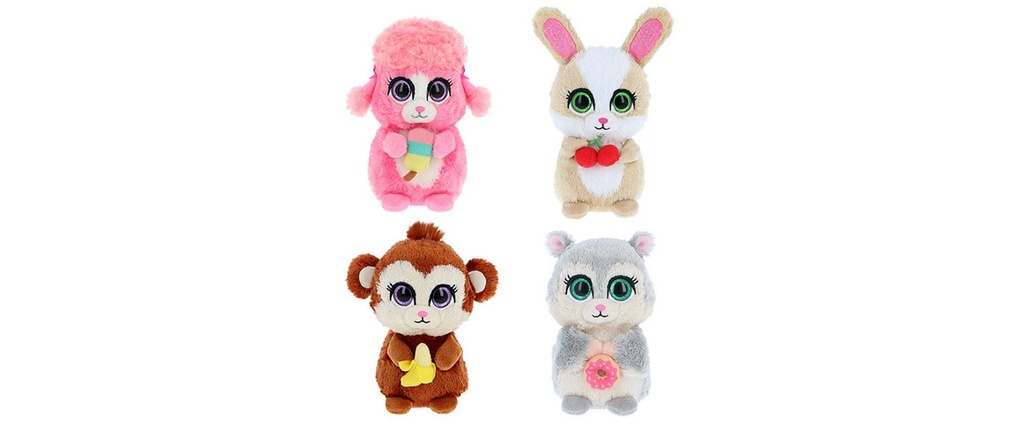 Keeleco Peluche Motsu Charms assortis 14 cm