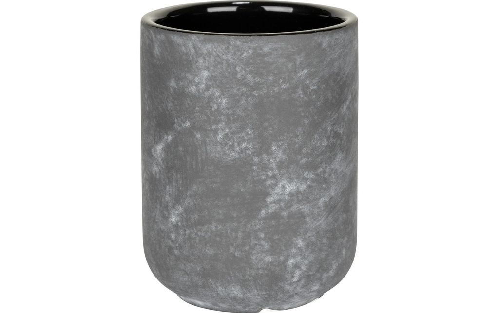 Wenko Gobelet pour le brossage de dents Sacile Gris