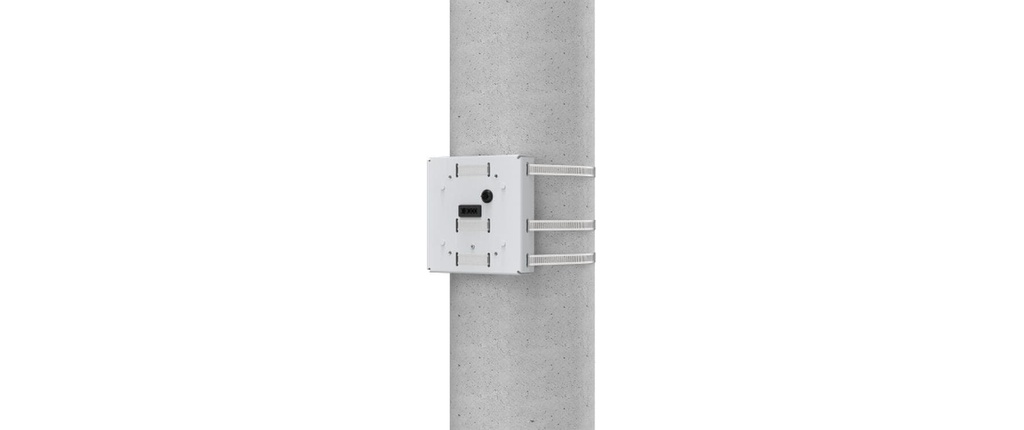 Axis Fixation sur mât T94N01G  100-410 mm Blanc 1 Pièce/s