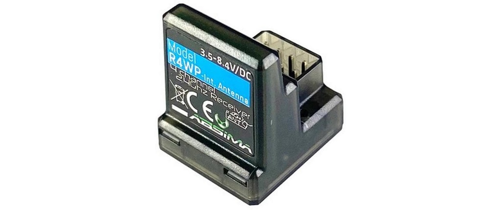Absima Récepteur R4WP 2.4 GHz (pour CR4S)