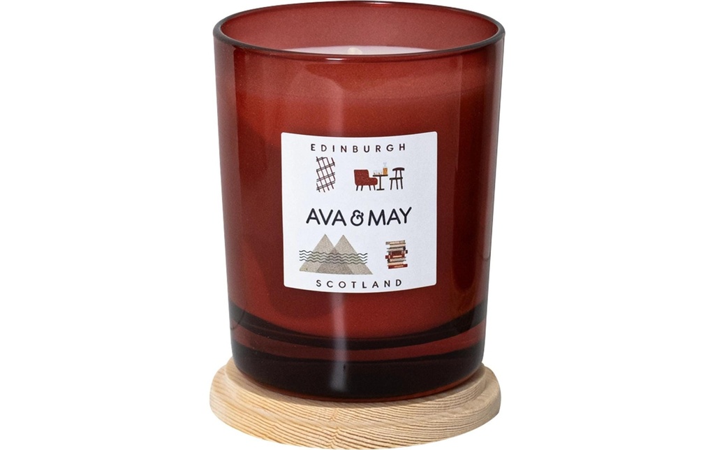 AVA & MAY Bougie parfumée Edinburgh 180 g