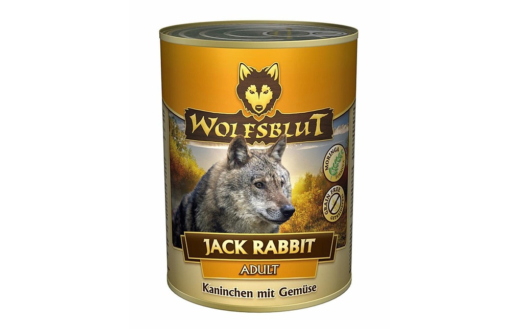 Wolfsblut Alimentation humide Dog Jack Rabbit Adult, 395 g