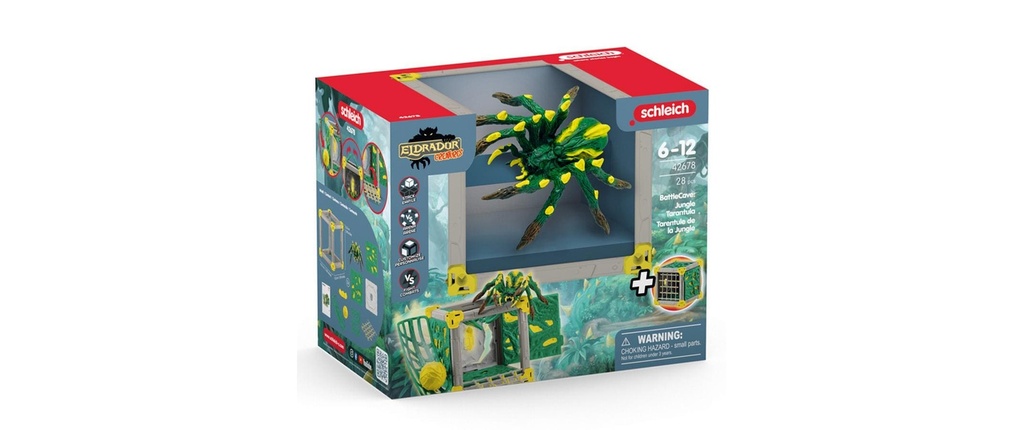 Schleich Ensemble de pions BattleCave Araignée de la jungle