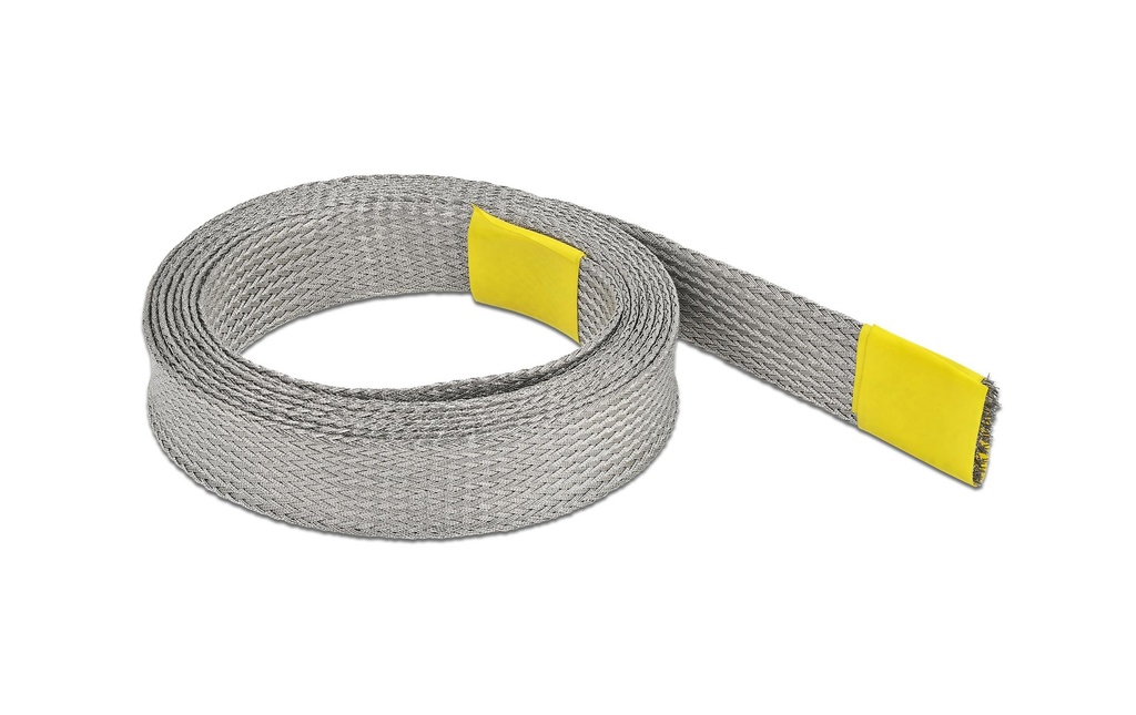 Delock Gaine de câble pour écran EMC 2 m x 15 mm Gris