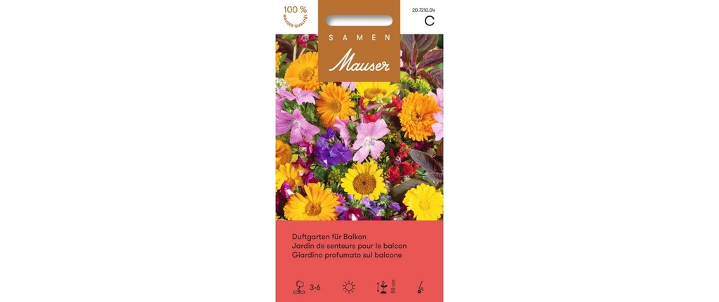 Samen Mauser Semence Urban Gardening jardin parfumé pour balcon
