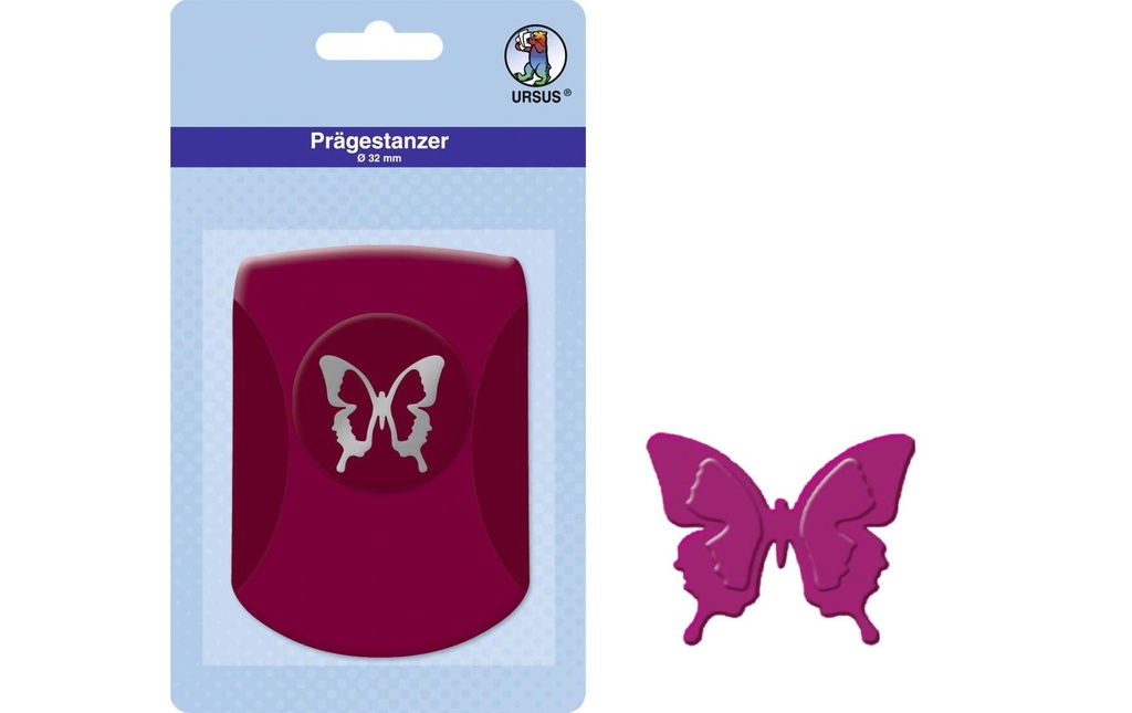 URSUS Estampeur Papillon, 3.2 cm