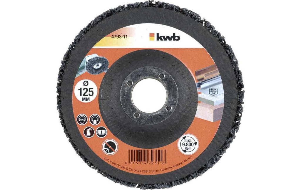 kwb Disque de nettoyage 125 mm
