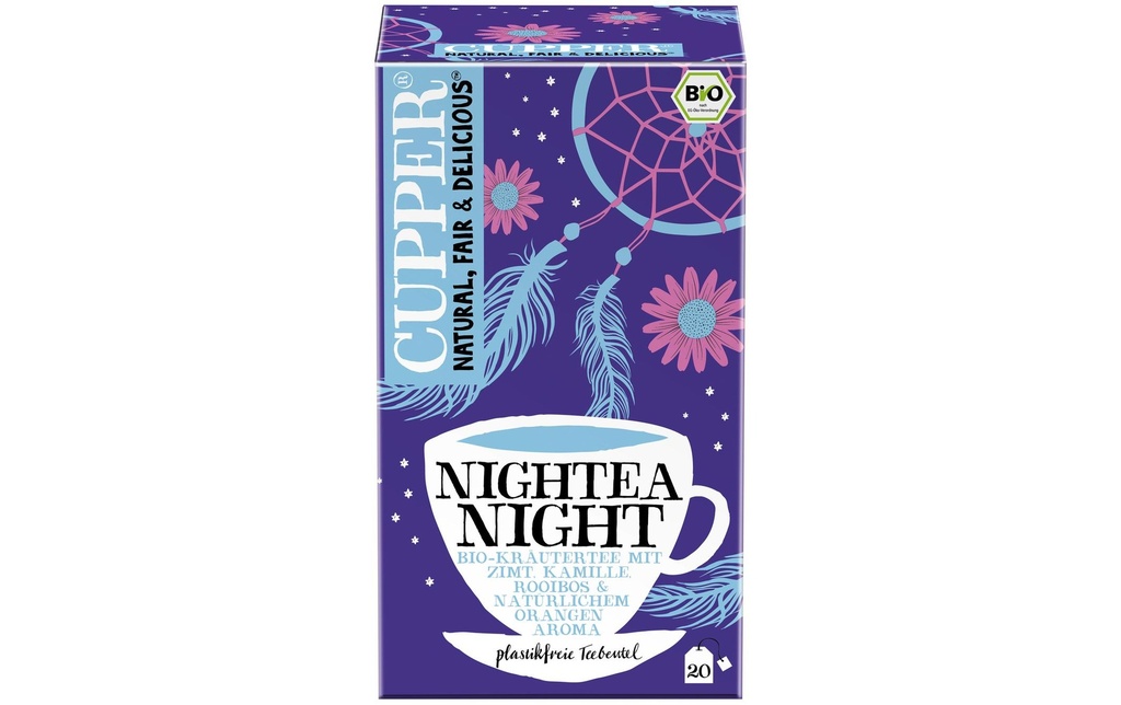 Cupper Sachet de thé Nightea Night 20 Pièce/s