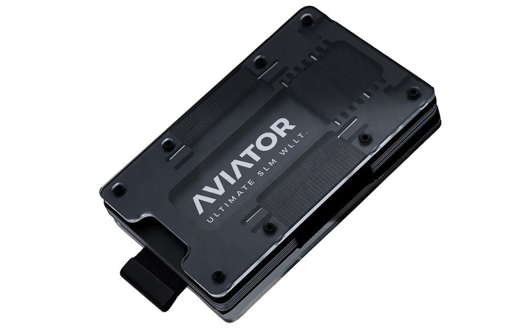AVIATOR Portefeuille SLIDE No cash clip fusion black
