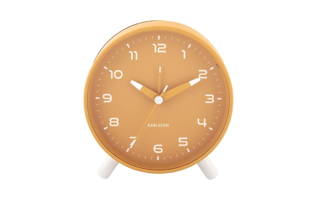 KARLSSON Réveil classique Orgullo Ochre yellow