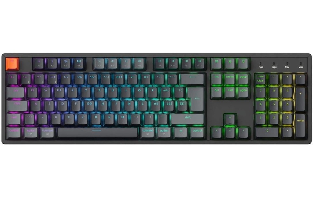 Keychron Clavier de gaming K10 QMK version 2 Red Switch