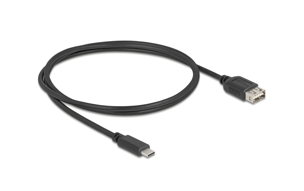 Delock Câble USB 2.0 USB-C - USB-A 1 m