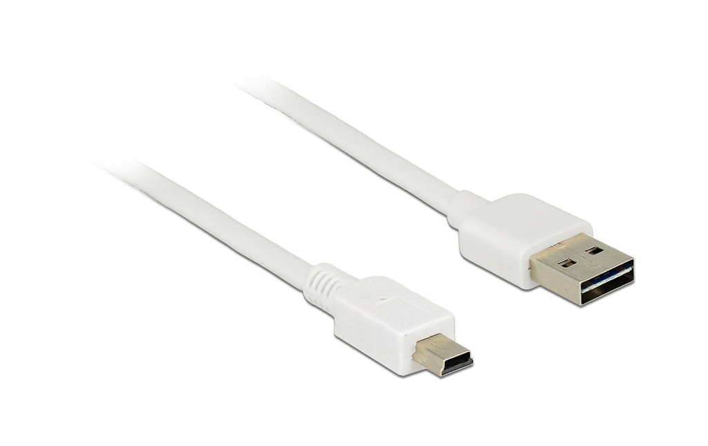 Delock Câble USB 2.0 EASY-USB USB-A - Mini-USB B 3 m