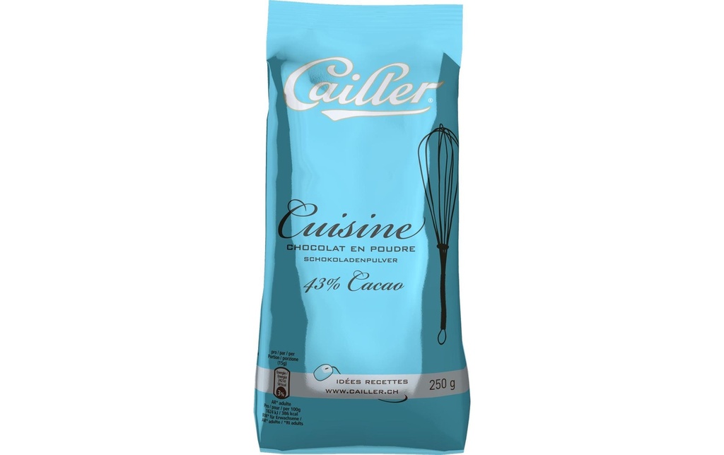 Cailler Poudre de chocolat Cuisine 250 g