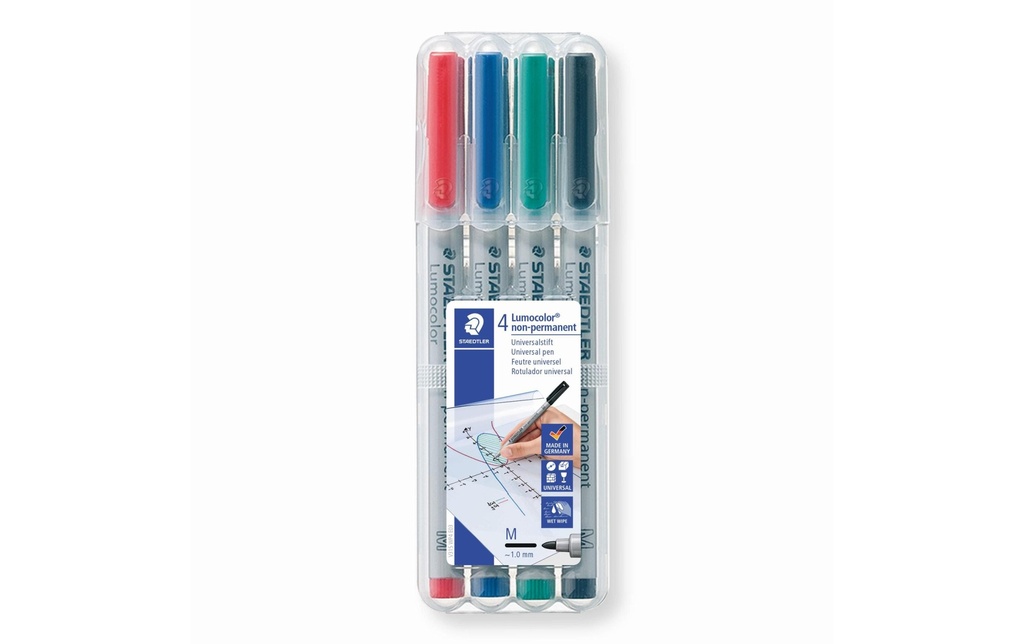 STAEDTLER OHPen Lumocolor 315 n.perm 4pc (4 pces)