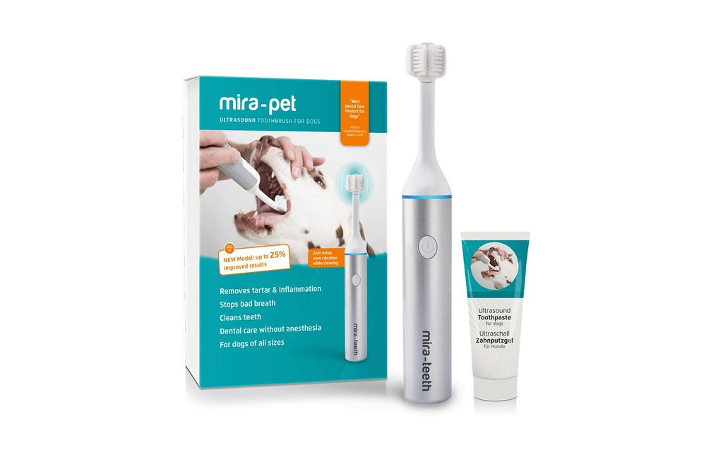mira-pet Brosse à dents à ultrasons V2
