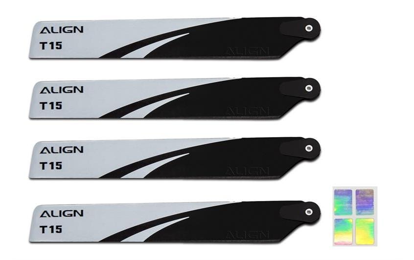 ALIGN Pales de rotor principal Carbon, T-Rex T15