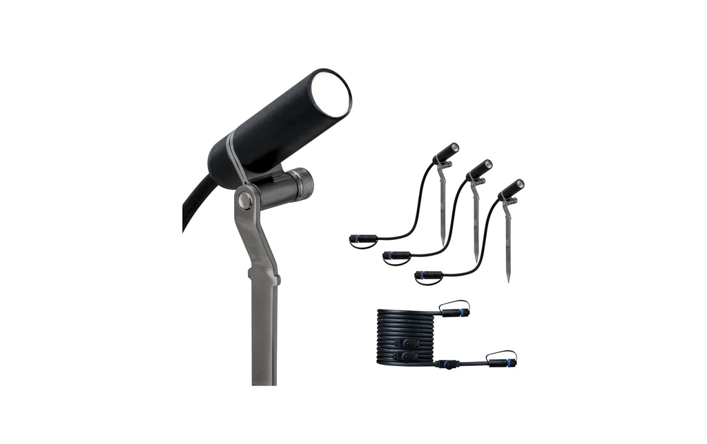 Paulmann Spot de jardin Plug & Shine Plantini 45 3000 K, extension