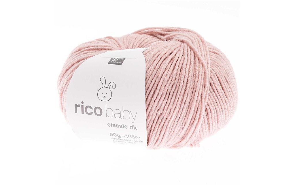 Rico Design Laine Baby Classic DK 50 g Rose pâle