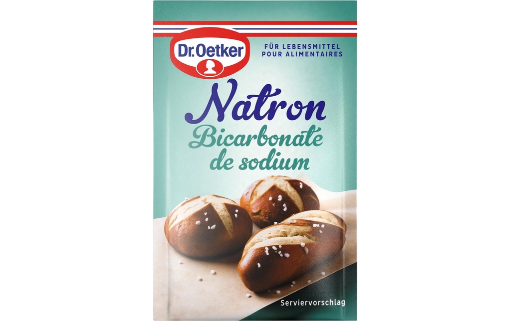 Dr.Oetker Bicarbonate de soude désacidifié et adouci 5 x 5 g