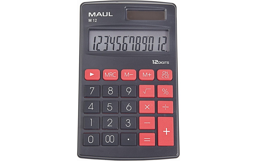 Maul Calculatrice M12 Noir