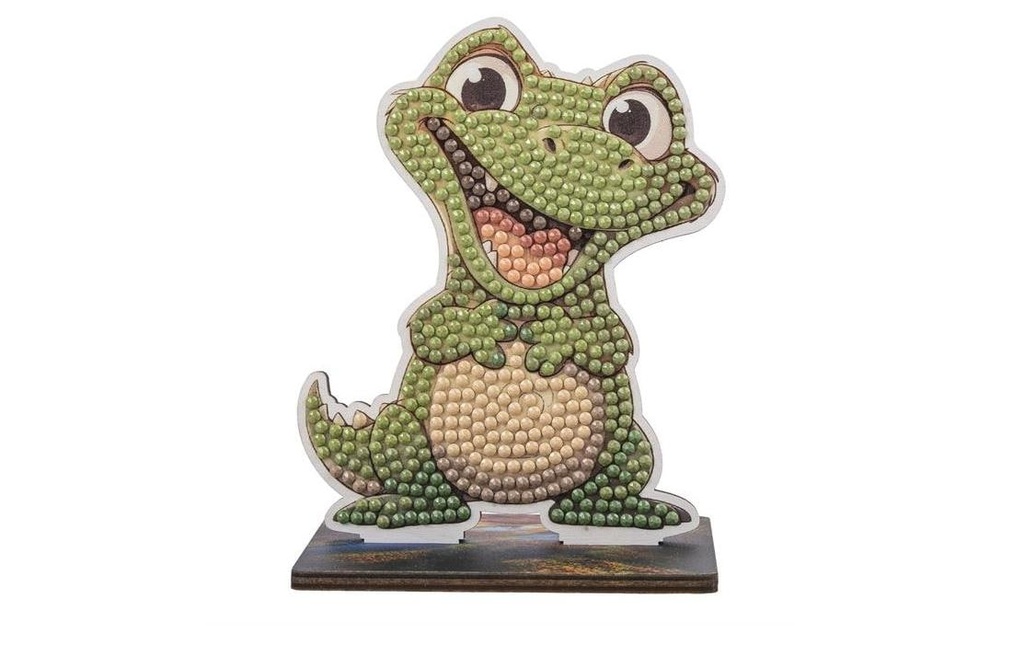 CRAFT Buddy Kits de bricolage Alligator Crystal Art Wildlife Buddies