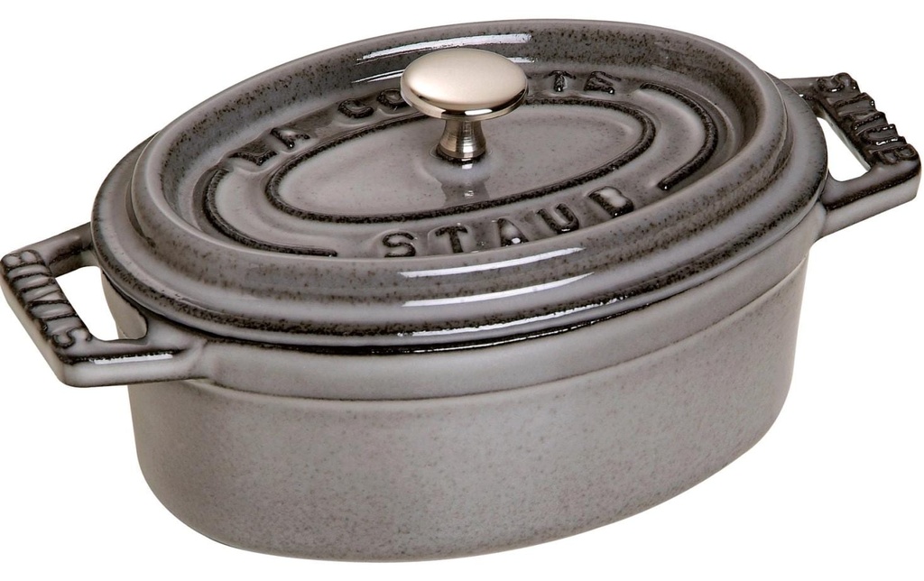 Staub Rôtisseur Cocotte 17 cm, Graphite, 1 l