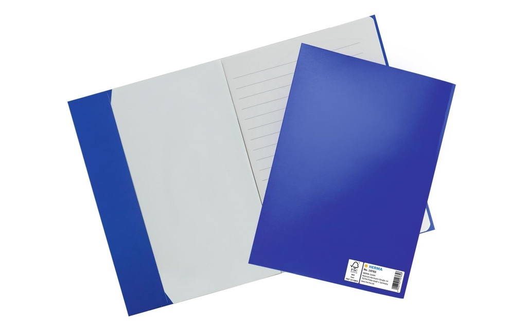 HERMA Carta da copertina A5 Bleu foncé