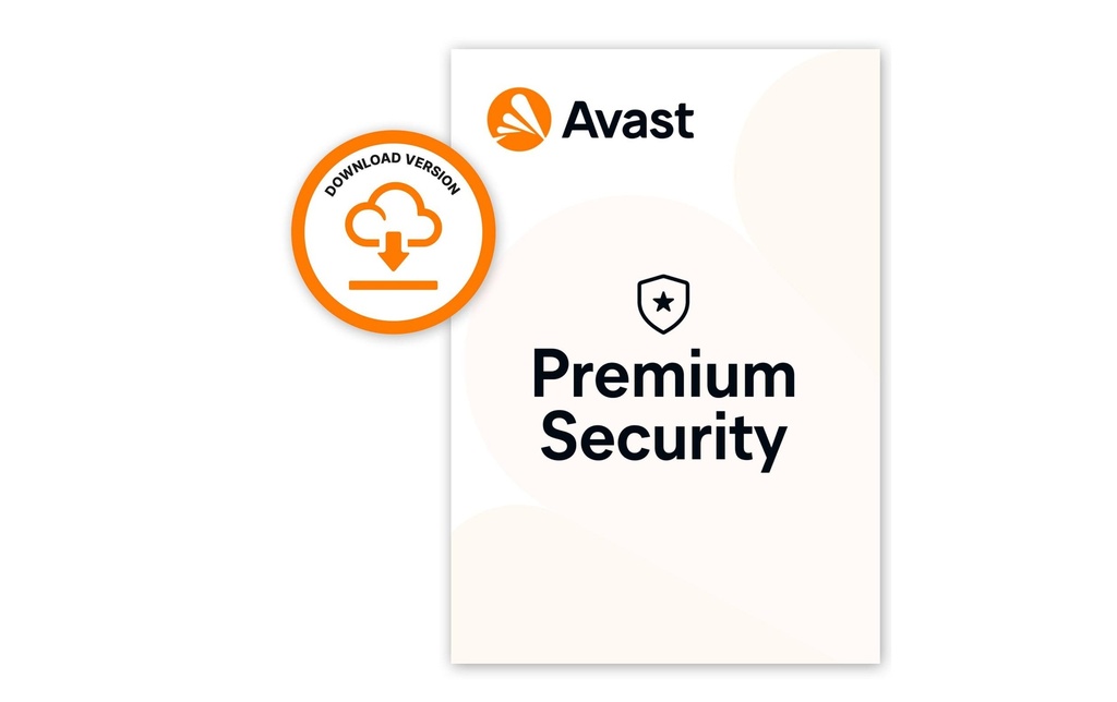 Avast Premium Security ESD, Version complète, 10 Appareils, 1 an