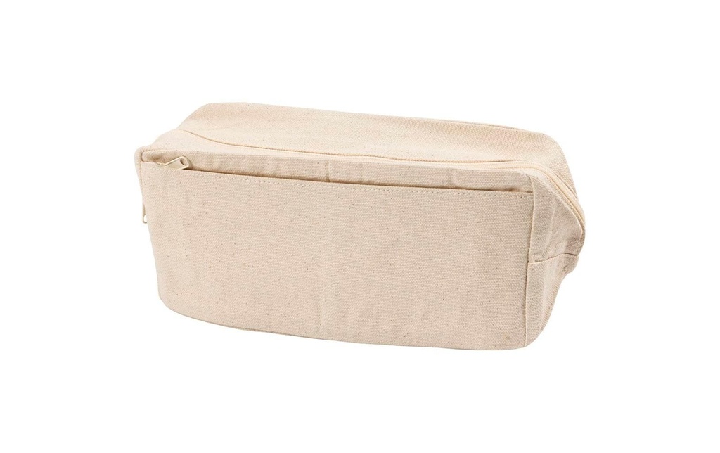 Creativ Company Trousse à crayons en coton 10 x7 x 23 cm, naturel clair