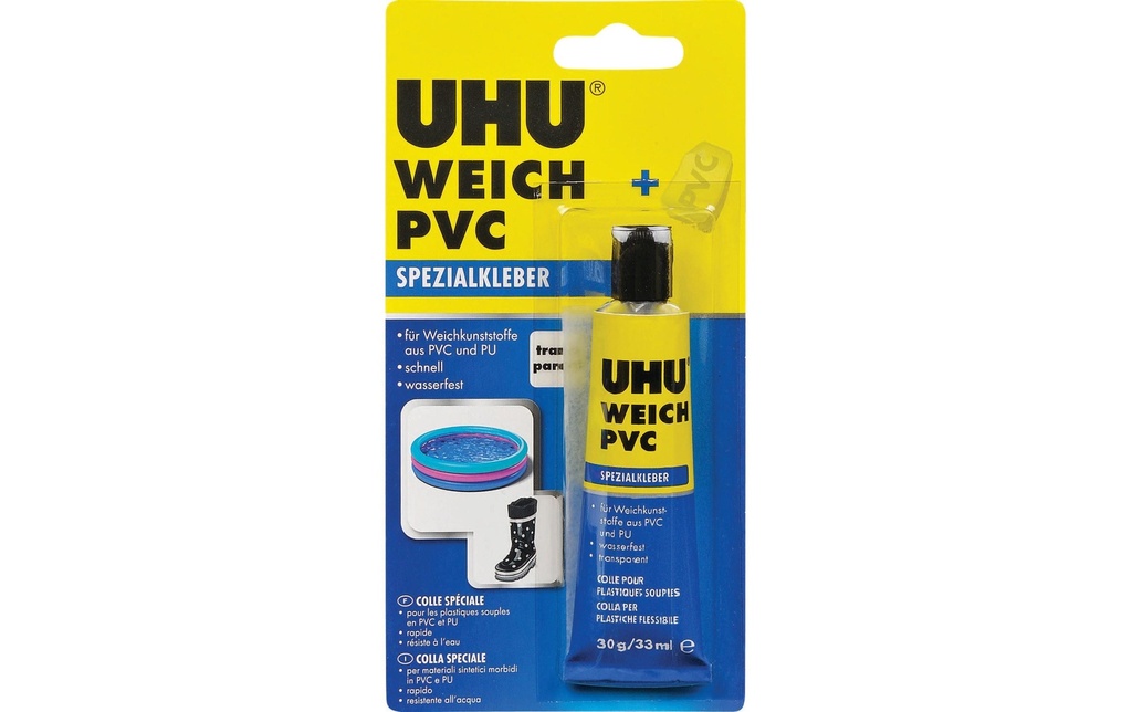 UHU Adhésif spécial PVC souple 30 g