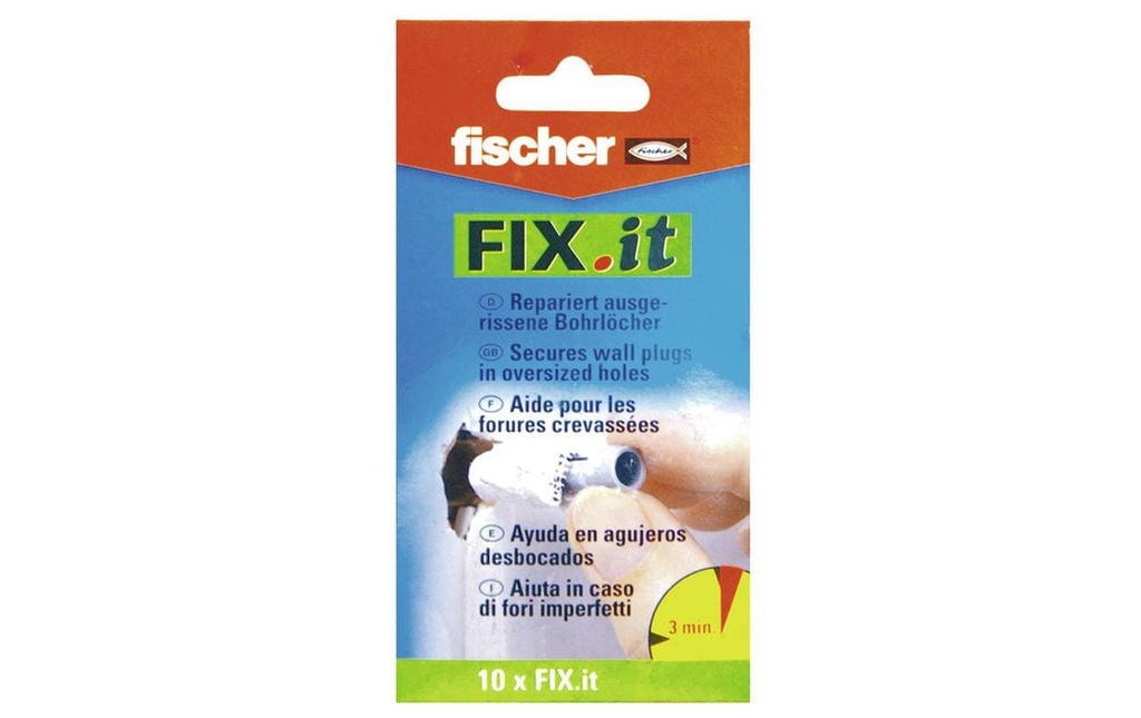 Fischer Non-tissé de réparation Fix it, 10 Pièce/s