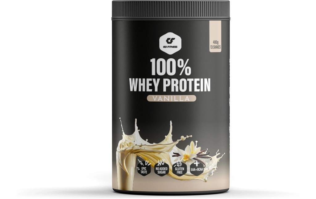 Go Fitness Poudre 100% Whey Protein Vanille 400 g