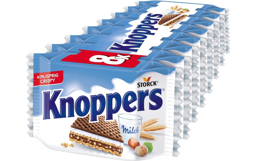 Storck Knoppers  Gaufrettes 8 x 25 g