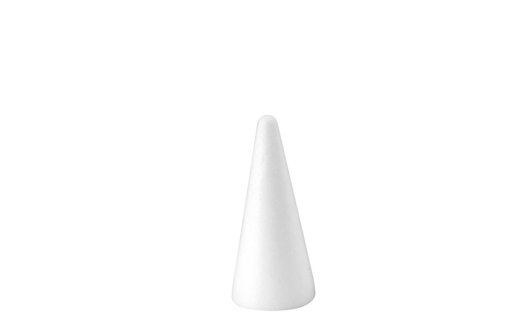 Glorex Cône en polystyrène 12 cm