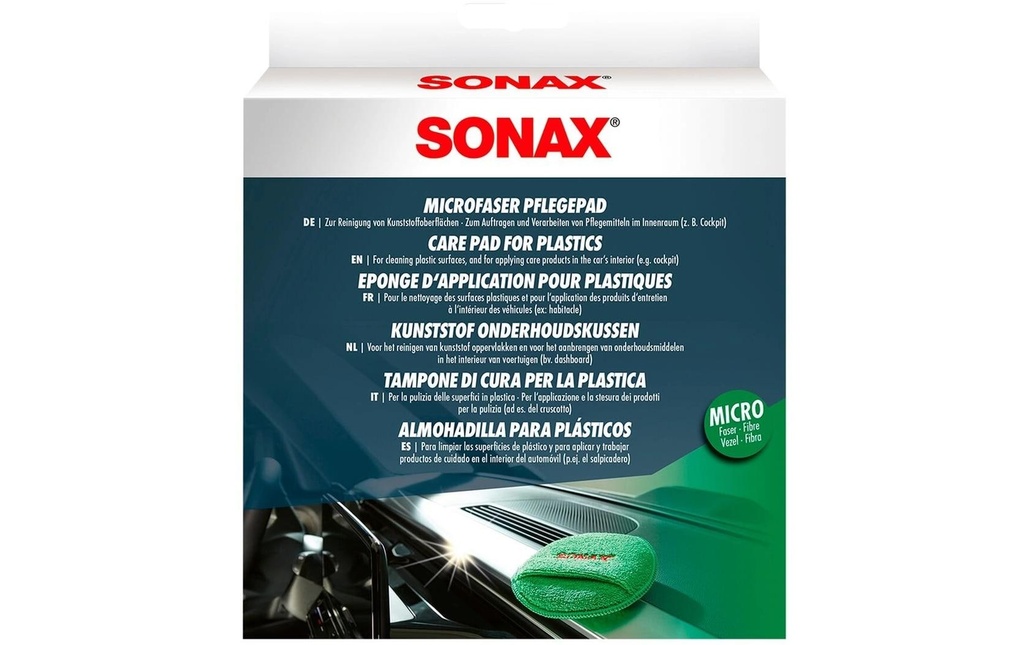 Sonax Pad d'entretien pour plastique, 1 pièce