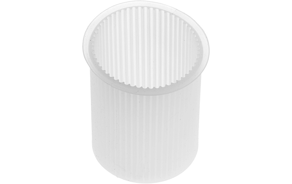 Glorex Moule pour bougies Cylindre avec rainures 7 x 10.5 cm
