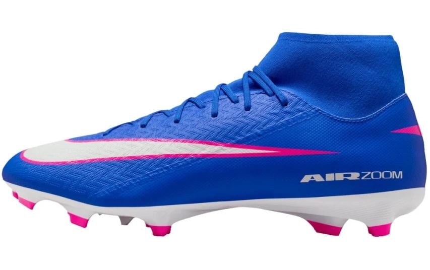 NIKE Chaussure de football Mercurial Superfly 10 Academy Bleu/Blanc, 40.5