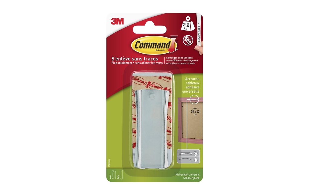 Command Crochet Command L 2.2 kg, 1 pièce
