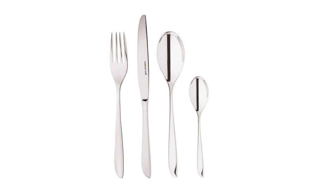 Sambonet Kits de couverts Leaf 24-parties, Argenté