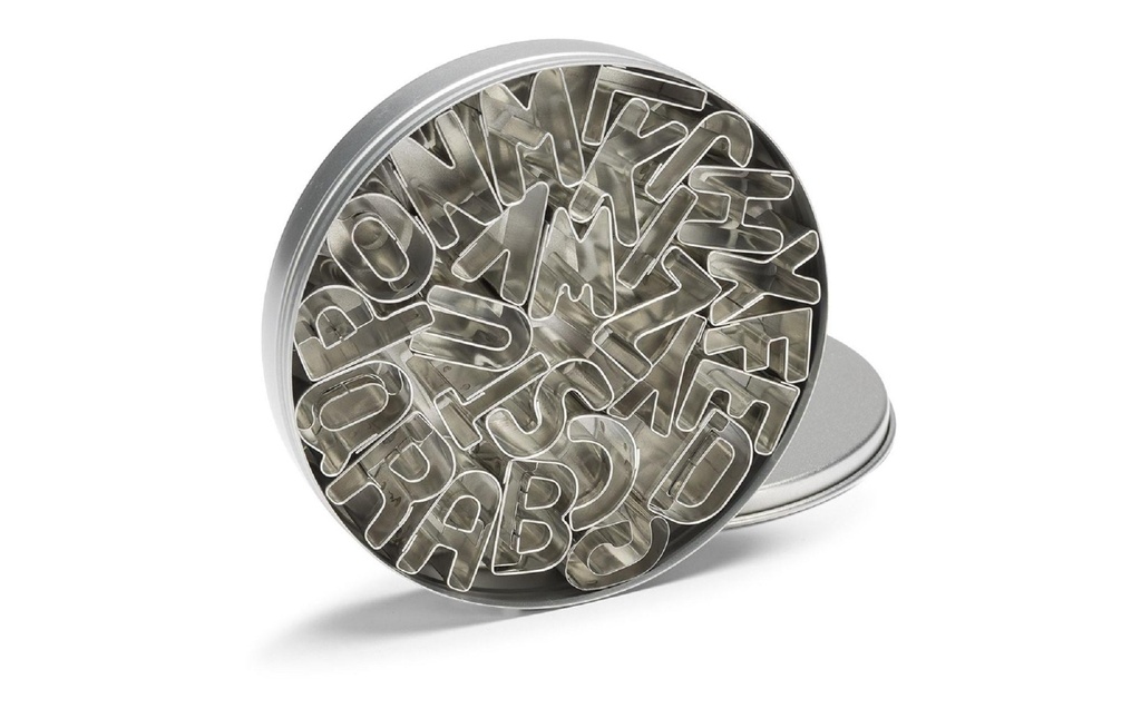 Patisse Emporte-pièce pour biscuits Lettres, 26 pièces