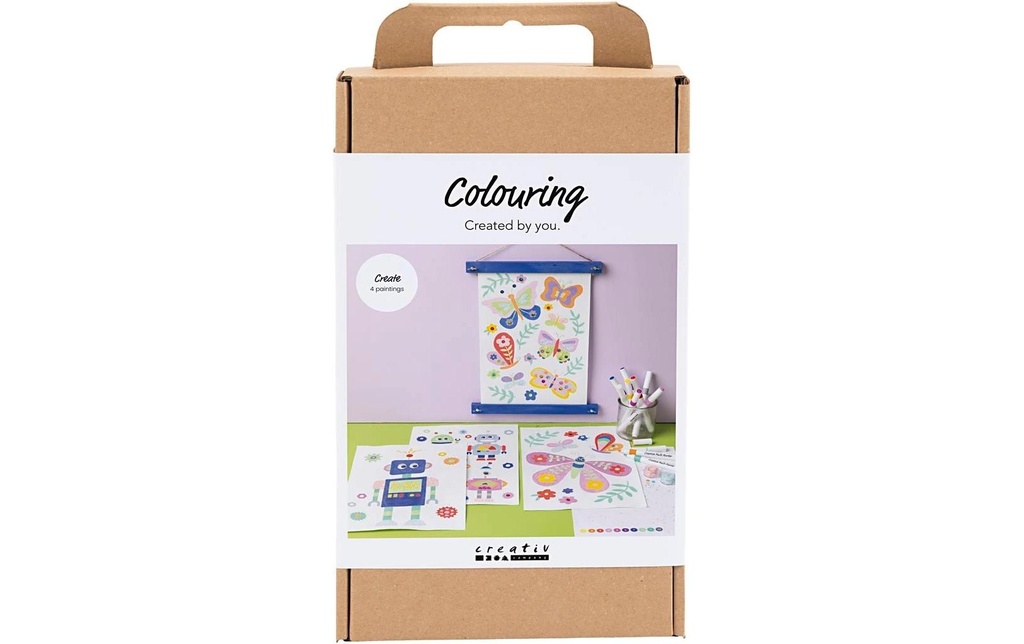 Creativ Company Kits de bricolage Peindre Papillons Et Robots