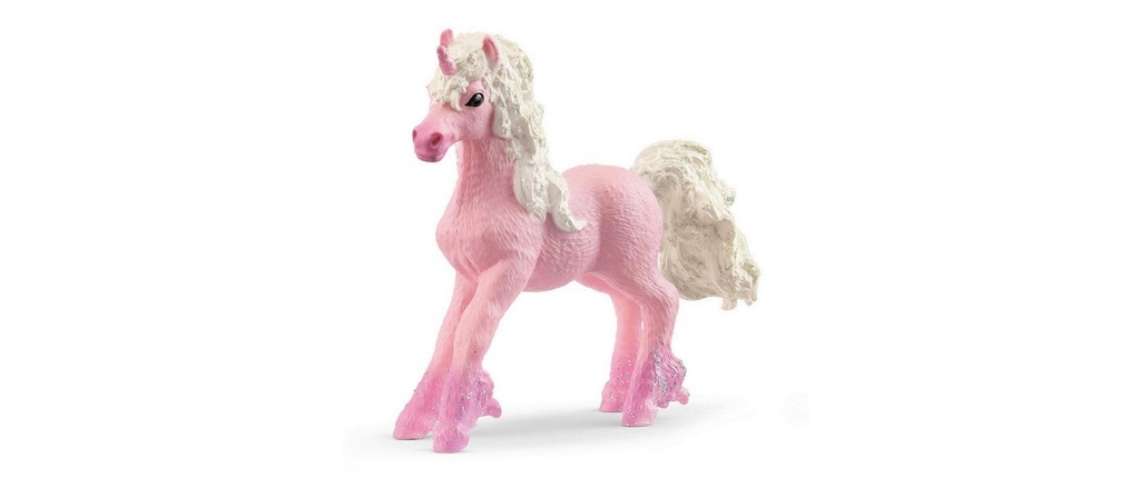 Schleich Figurine de jeu Bayala Fleur Licorne Poulain