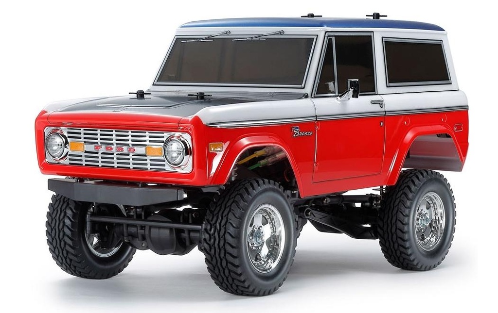 Tamiya Scale Crawler Ford Baja Bronco CC-02 Kit de construction, 1:10