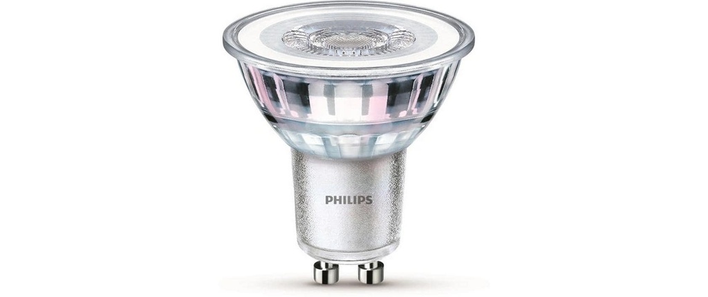 Philips Lampe LEDcla 35W GU10 WW ND 2PF Blanc chaud (WW)